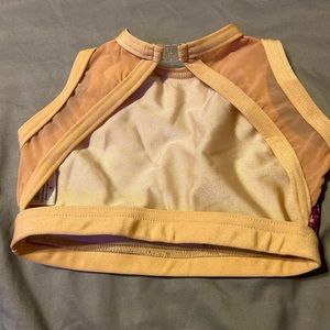 Details Dancewear bedazzled by hand dance costume